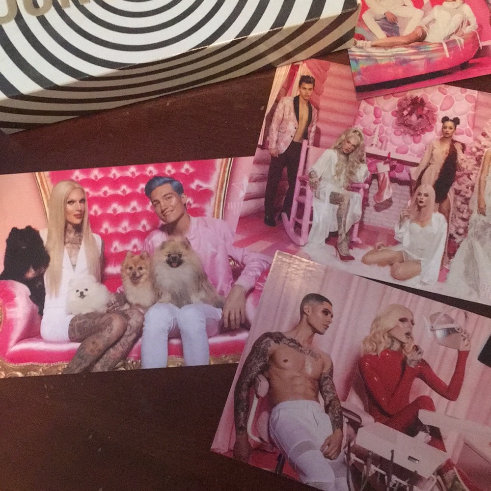 Jeffree Star Collectible promo cards + Collector’s Boxes